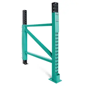 Warehouse upright metal pallet rack maintain repair protector guard frame