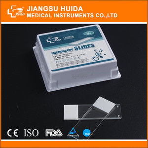 Venta caliente de vidrio estándar HDA hospital preparado Portaobjetos de vidrio de <span class=keywords><strong>Silano</strong></span> - Product Image 3