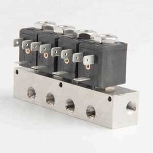 Électrovanne de collecteur avec joint en PTFE, 5 pièces, série SS 3V - Product Image 1