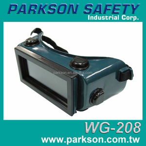 Taiwan Vieille École Protection Oculaire Large Vision Fenêtre Carrée De Sécurité Masque De Soudage ANSI Z87.1 WG-208 - Product Image 2