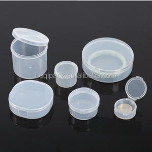 High quality round plastic box /mini plastic box/plastic case
