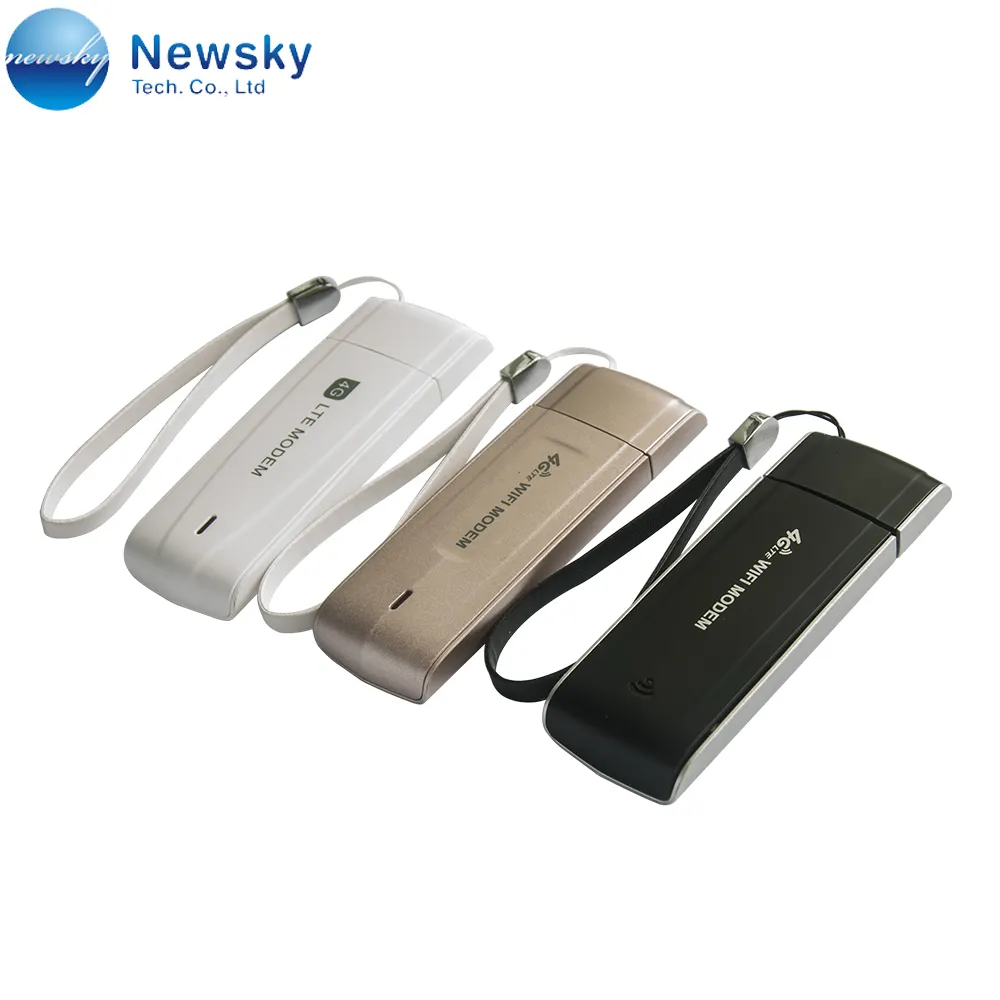 잠금 해제 100Mbps 휴대용 와이파이 라우터 LTE 4G 3G USB Surfstick 모뎀