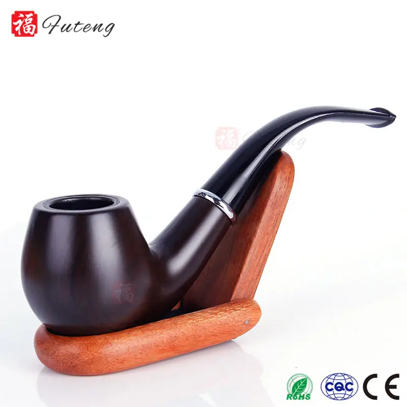 Pipes de fumo de resina preta yiwu futeng, chipes personalizados para fumo, venda quente de tubos para fumo