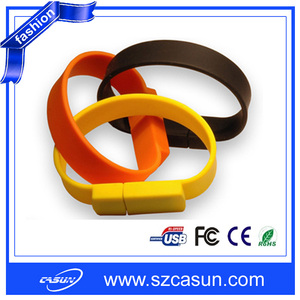 Personalizable logo pulsera de silicona unidad <span class=keywords><strong>flash</strong></span> usb a granel barato - Product Image 1