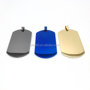 Thép Không Gỉ Tùy Chỉnh Cá Nhân Khắc Phong Cách Quân Đội Bền Dog Pet ID Tag Với Số Điện Thoại Chống Mất Pet Tag Mặt Dây Chuyền - Product Image 4