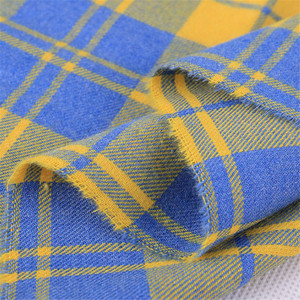 Shaoxing keqiao fábrica al por mayor 100% algodón hilado teñido de tela de franela para camisa de pijama - Product Image 5