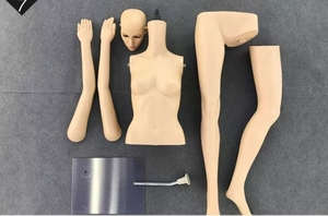 <span class=keywords><strong>Mannequin</strong></span> femme <span class=keywords><strong>asiatique</strong></span> de couleur, 5 pouces - Product Image 5
