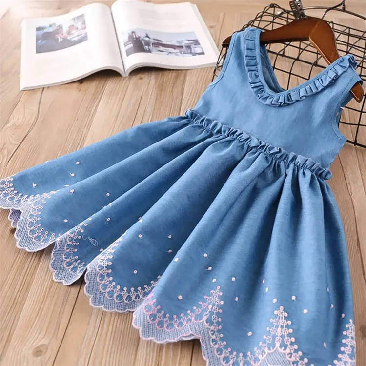 new summer newborn baby dress top quality leisure baby clothes flower girl dresses