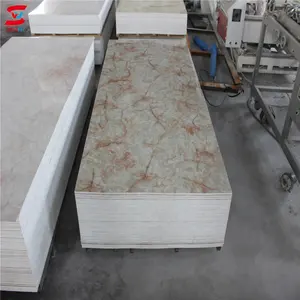 Pvc Board Low Price Waterproof Colorful Pvc Plastic Wall Marble Panel Uv Board 3mm Importer