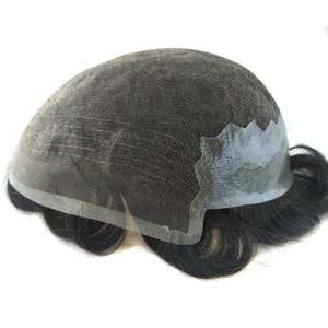 Degli uomini posticci toupee degli uomini Dei <span class=keywords><strong>Capelli</strong></span> Protesi - Product Image 3