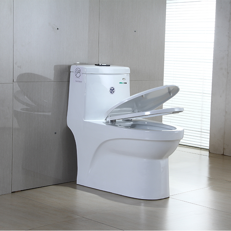 Warna Yang Dapat Disesuaikan Panjang Pipa P Closestool One Piece Dual Flush Toilet Toilet