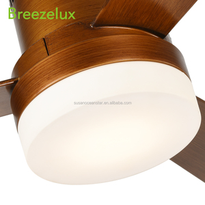 Estilo moderno 52 pulgadas 3 cuchillas hogar salón decorativo luz ventilador <span class=keywords><strong>de</strong></span> <span class=keywords><strong>techo</strong></span> - Product Image 5