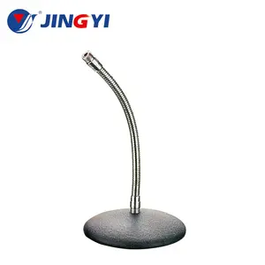 Support de microphone de bureau de bonne qualité, support de microphone de table avec col en éponge flexible, avec tête de 5/8 "ou 3/8"