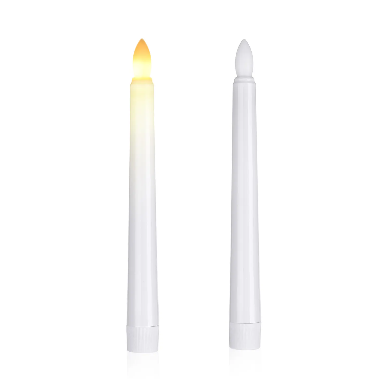 Window Candles With Remote Timers Battery Operated Flickering Flameless Led Electric Candle Lights For Decorations