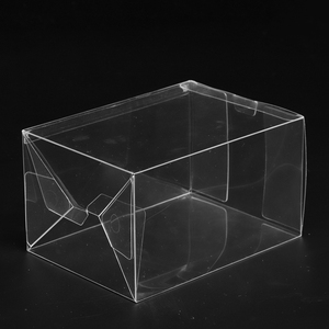 Boîtes en <span class=keywords><strong>vinyle</strong></span> transparentes pliables personnalisées en gros, boîtes d'affichage de jouets en plastique PVC/PET - Product Image 2