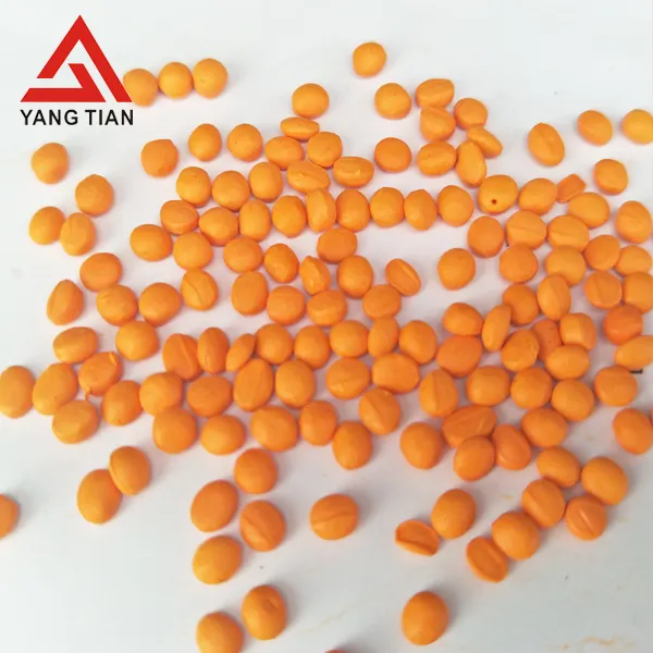 Good quality plastic masterbatch bright orange color master batch for pp pe of plastic product