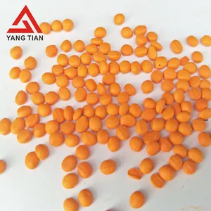 Good Quality Plastic Masterbatch Bright Orange Color Master Batch For Pp Pe Of Plastic Product