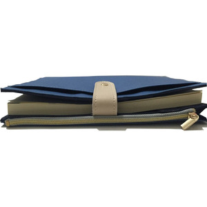 OUV más nuevo personalizado multifunción <span class=keywords><strong>Oxford</strong></span> tela cubierta escuela cuaderno con bolsillos - Product Image 3