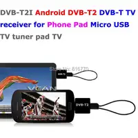 Micro usb dvb-t eztv hdtv dongle Voor DVB-T2I Android DVB-T2 DVB-T TV ontvanger voor Telefoon Pad Micro USB TV tuner