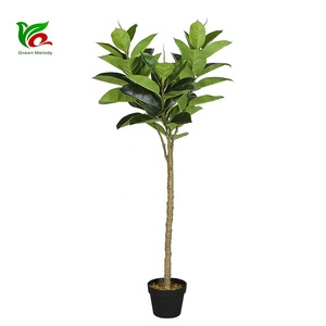1.3 m En Pot Chêne Arbre Bonsaï Faux Plantes D'intérieur Pour La Maison Décor Y8516-51-4-1PS En <span class=keywords><strong>Caoutchouc</strong></span> Artificiel <span class=keywords><strong>Ficus</strong></span> - Product Image 2