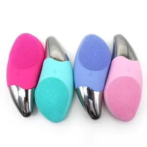 Brosse nettoyante pour le visage en Silicone, produits de soins de beauté pour femmes, outil de massage pour le visage, brosse pour toutes sortes de peaux, pièces