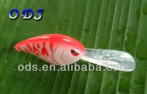 2014 único y popular 76mm 28G 3D ojos alta profundidad de natación atractivo color brillante de manivela <span class=keywords><strong>cebo</strong></span> señuelo - Product Image 1
