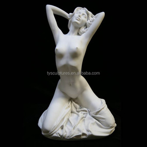 Estatua de mármol para mujer, escultura sexy desnuda de piedra Popular, estatua de desvestirse - Product Image 6
