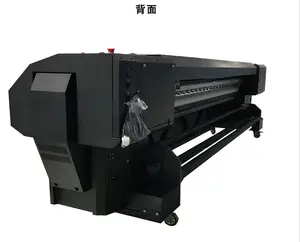 Crystaljet 4000 Series Inkjet เครื่องพิมพ์ตัวทำละลาย SPT510 Flex แบนเนอร์เครื่องรูปแบบขนาดใหญ่4/8หัวเครื่องพิมพ์ผ้า1ปี
