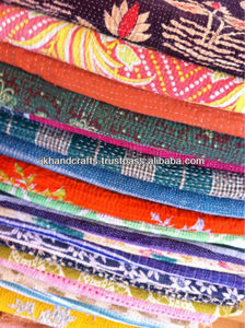 Fournisseur d'Or Vente en Gros Tapisserie Indienne Unique Vintage Sari Jeté - Product Image 3