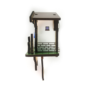 DIY del <span class=keywords><strong>reloj</strong></span> <span class=keywords><strong>de</strong></span> <span class=keywords><strong>pared</strong></span> para decoración <span class=keywords><strong>suizo</strong></span> <span class=keywords><strong>reloj</strong></span> <span class=keywords><strong>de</strong></span> cuco con autoswinging péndulo 3D rompecabezas <span class=keywords><strong>de</strong></span> madera <span class=keywords><strong>de</strong></span> regalo y juguete mejora - Product Image 5