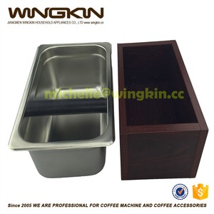 Contenitore per Fondi di <span class=keywords><strong>Caffè</strong></span> Espresso in Acciaio Inox con Cassetto Estraibile - Product Image 4