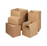 Boîtes à pique-nique en papier à emporter / Boîtes à lunch étanches / blanches / brunes avec logo, emballage de gâteaux en papier kraft – Expérience riche !