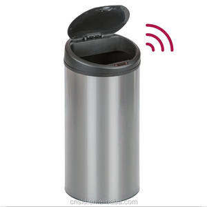 top selling 13 gallon 50L smart dustbin waste bin trash can garbage bins trashcans 50 liter anti-finger print surface