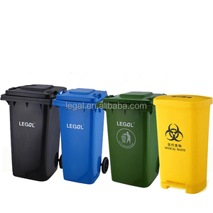 2 Ruedas 120L Precio Directo de Fábrica de <span class=keywords><strong>la</strong></span> <span class=keywords><strong>Basura</strong></span> Al Aire Libre Bustbin - Product Image 3