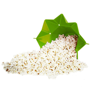 Các gốc ráp Silicone lò vi sóng bỏng ngô Popper Popper Bát microwavable Bát Hỗ trợ sử dụng không khí nóng và dầu - Product Image 6