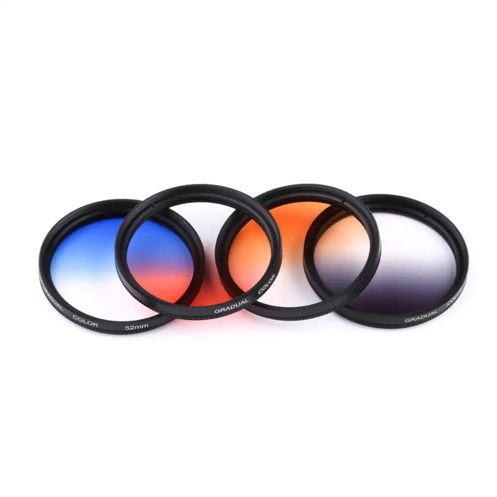 Filtros de cámara cuadrados Filtro de Color degradado para Cokin Serie P
