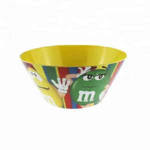 High quality hard plastic salad bowl, plastic serving bowl popcorn bowls