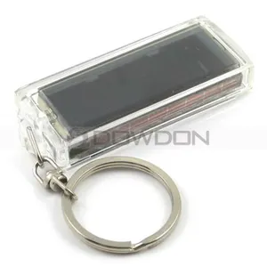 Amorphous Silicon Personalized Screen Solar Key Chain