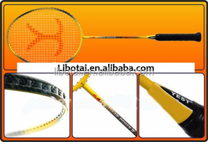 Taiwán profesional personalizado de fibra de carbono superior raqueta de bádminton - Product Image 6