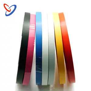 Putih Gloss Tinggi Papan MDF Plastik ABS Profil Tepi Banding Edging Strip