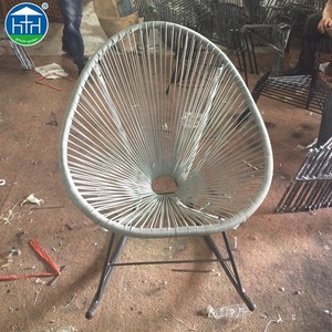 Balcon <span class=keywords><strong>acapulco</strong></span> <span class=keywords><strong>Chaise</strong></span> extérieur Jardin <span class=keywords><strong>chaise</strong></span> berçante en gros rotin chaises d'extérieur - Product Image 3