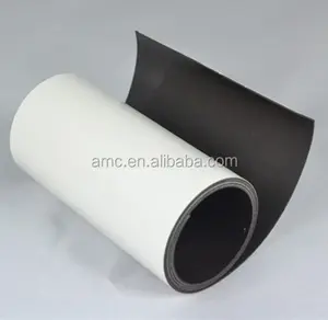 Papel de imán adhesivo de goma suave flexible hecho en China AMC