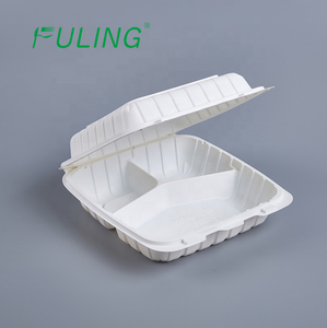 Boîtes d'emballage jetables en plastique, pièces, rondes pour les restaurants <span class=keywords><strong>de</strong></span> qualité alimentaire, pour les repas, deli - Product Image 3