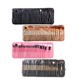 Hot Selling 32 Piece Makeup Brush Set Professional Make Up Brushes With Bag