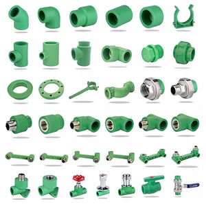 Ppr Fitting List High Quality 20mm-160mm Plastic Ppr Pipe And Fittings