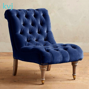 Sedia Divano Corta Barocca Antica Francese Intagliata e Imbottita - Product Image 3