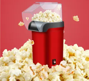 Hiqh máquina fabricante de popcorn de ar quente automático oem 1200w