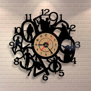 Vinilo adhesivo reloj de pared reloj reloj decorar reloj de registro (T5571) - Product Image 1
