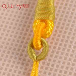 LONGJIE — <span class=keywords><strong>corde</strong></span> à main tissé à la main <span class=keywords><strong>avec</strong></span> pompon, accessoires pour bricolage de voiture, cordon personnalisable, vente en gros - Product Image 4