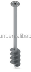 Anclajes de montaje en tierra solares galvanizados en caliente Anclajes de tornillo resistentes a la intemperie para montaje en tierra - Product Image 4